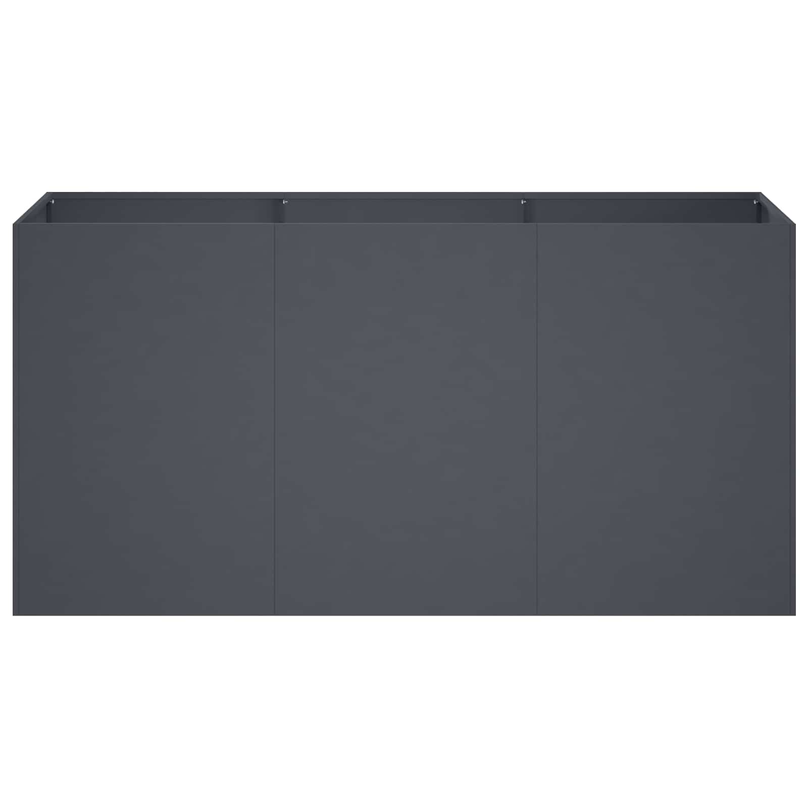 Plantenbak Antraciet 120 x 40 x 60 cm Koudgewalst staal image 3