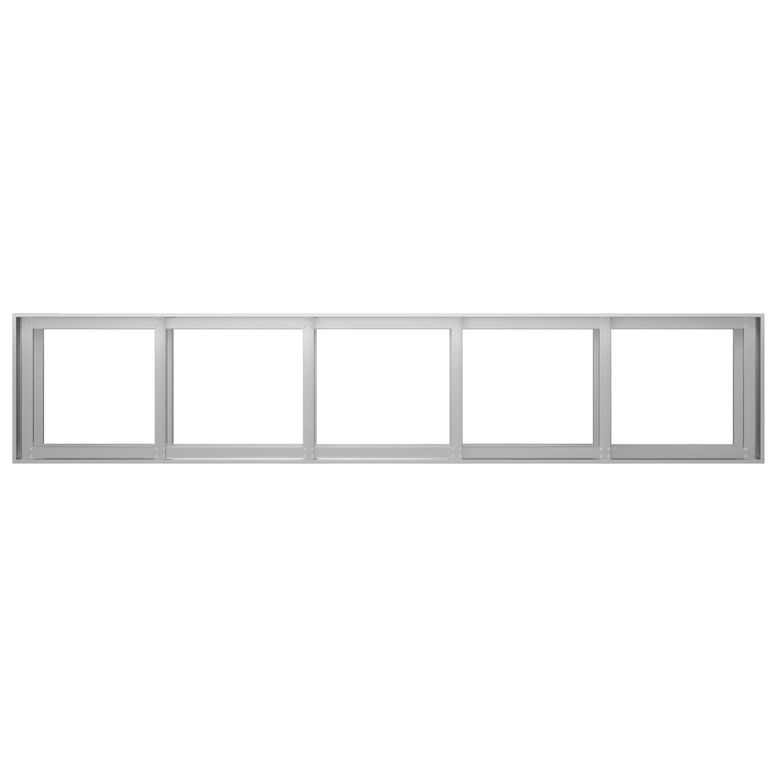 Plantenbak zilver 200 x 40 x 60 cm Gegalvaniseerd staal image 4