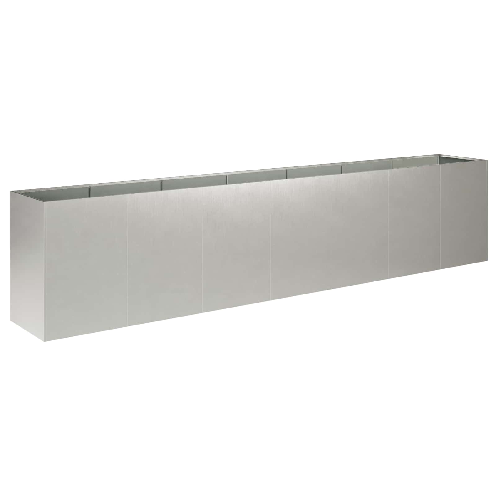 Plantenbak zilver 280 x 40 x 60 cm Roestvrij staal image 2