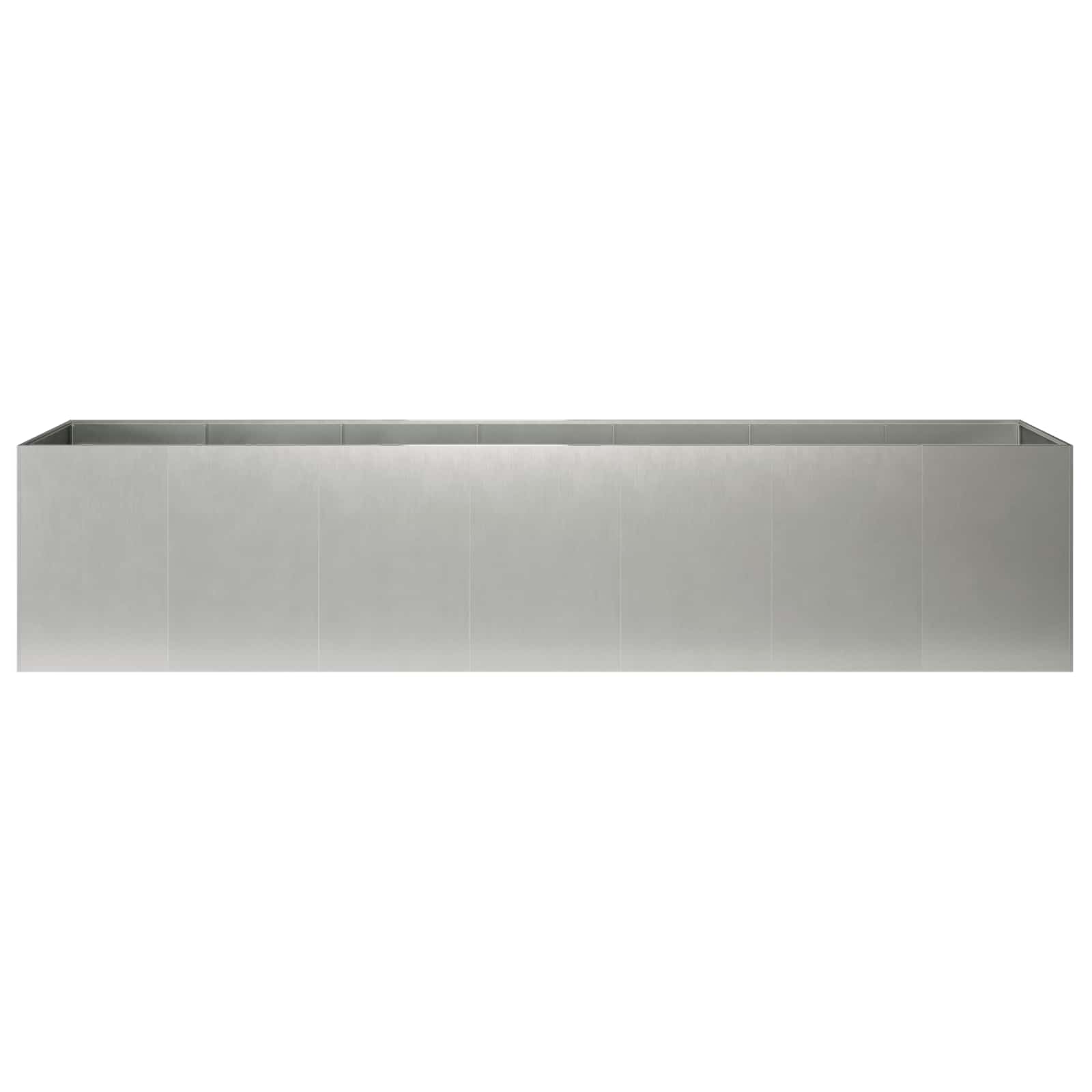 Plantenbak zilver 280 x 40 x 60 cm Roestvrij staal image 3