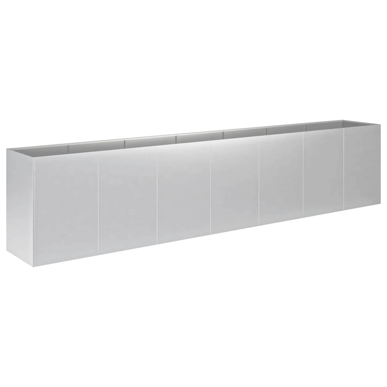 Plantenbak zilver 280 x 40 x 60 cm Gegalvaniseerd staal image 2