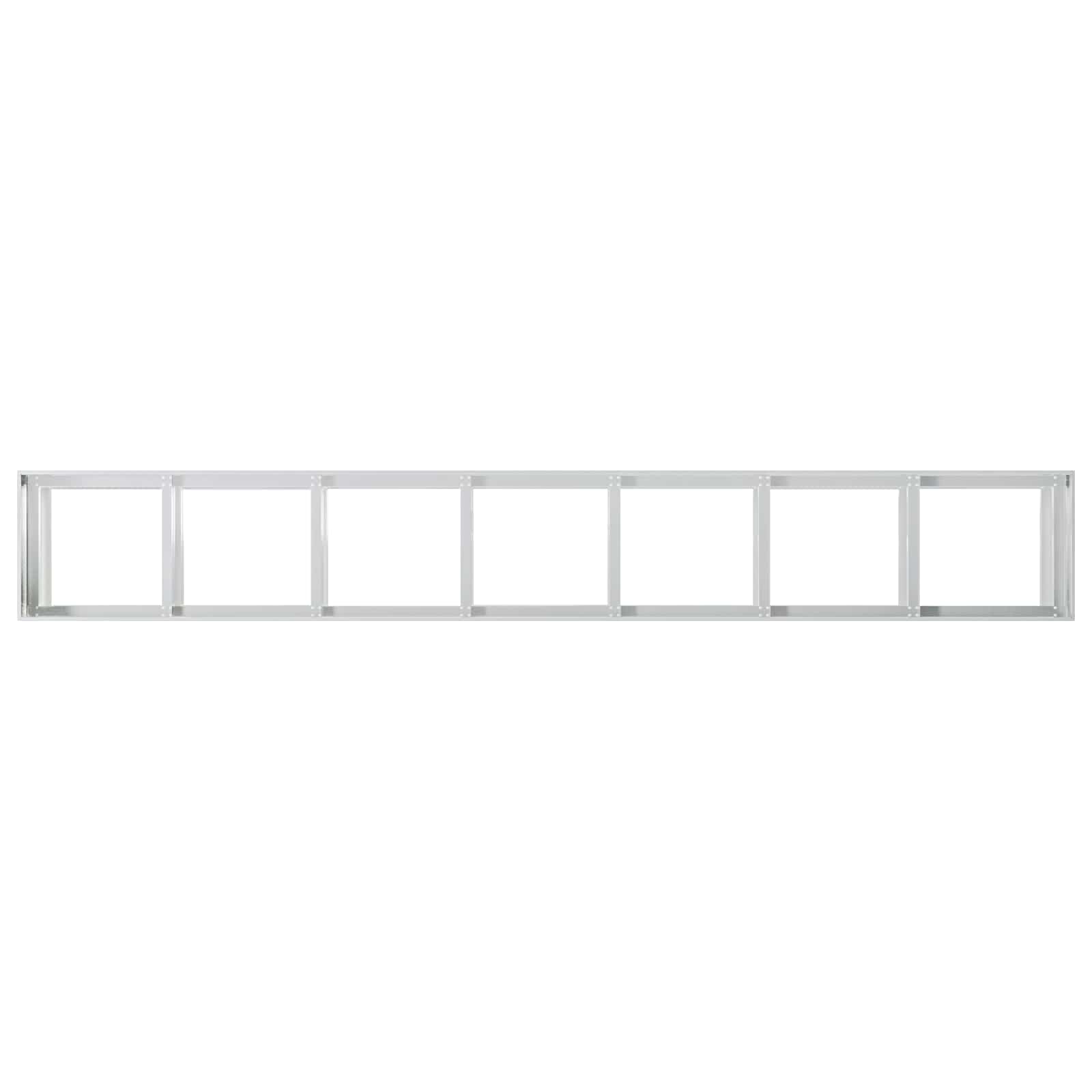 Plantenbak zilver 280 x 40 x 60 cm Gegalvaniseerd staal image 4