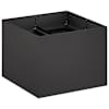vidaXL Aia istutuspot Must 80 x 80 x 60 cm K&uuml;lmvalmistatud teras