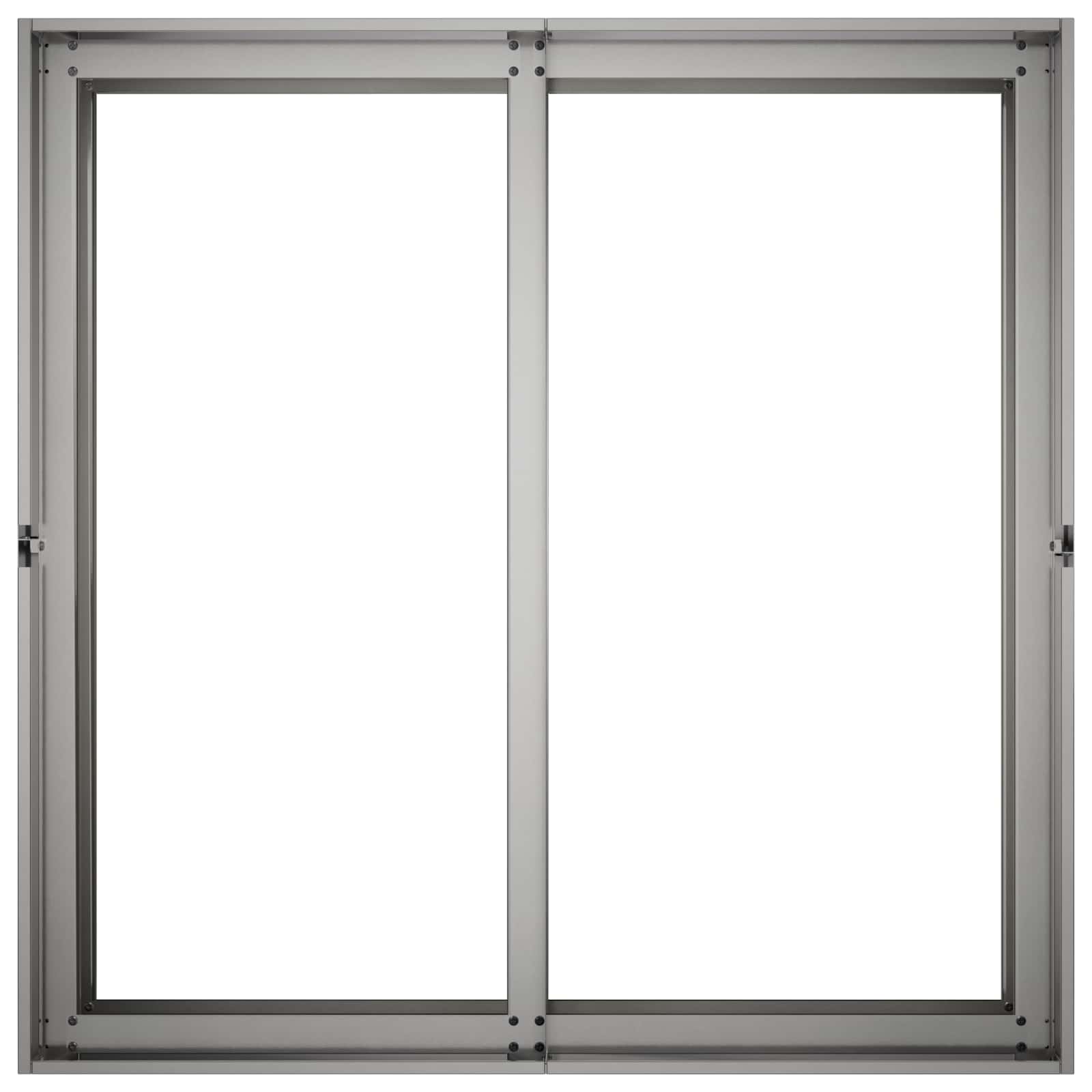 Plantenbak zilver 80 x 80 x 60 cm Roestvrij staal image 4