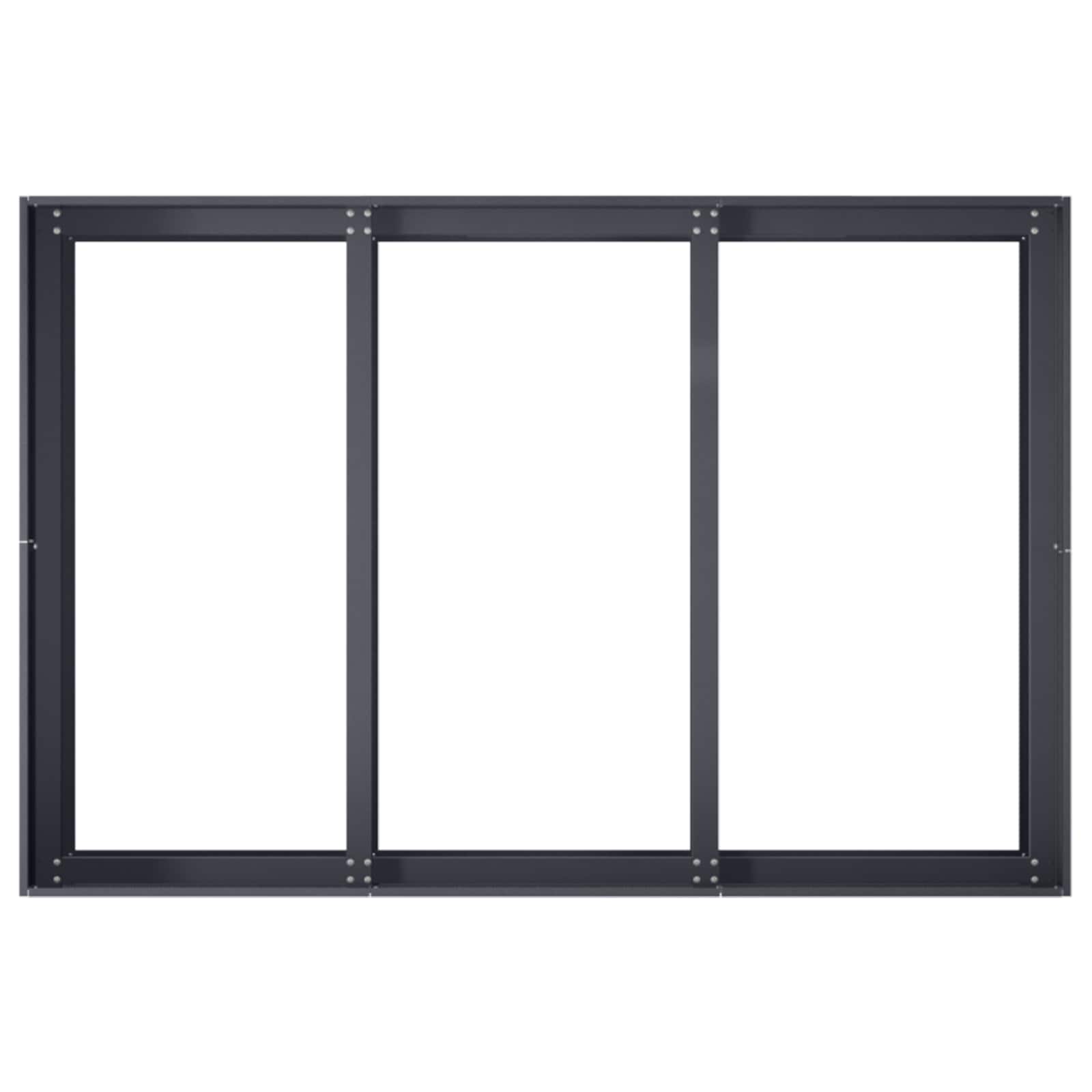 Plantenbak Antraciet 120 x 80 x 60 cm Koudgewalst staal image 4