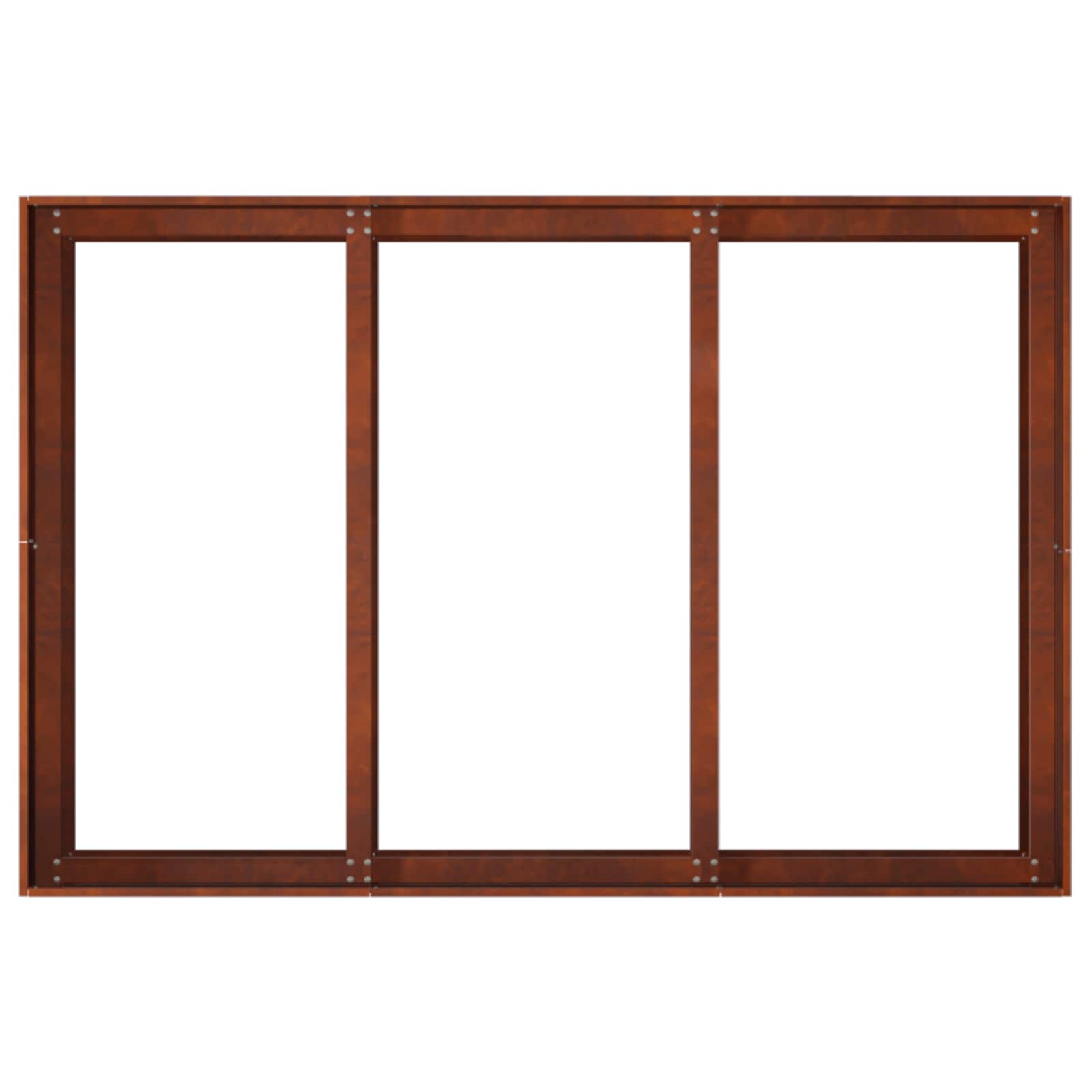 Plantenbak Roestkleurig 120 x 80 x 60 cm weervast staal image 5