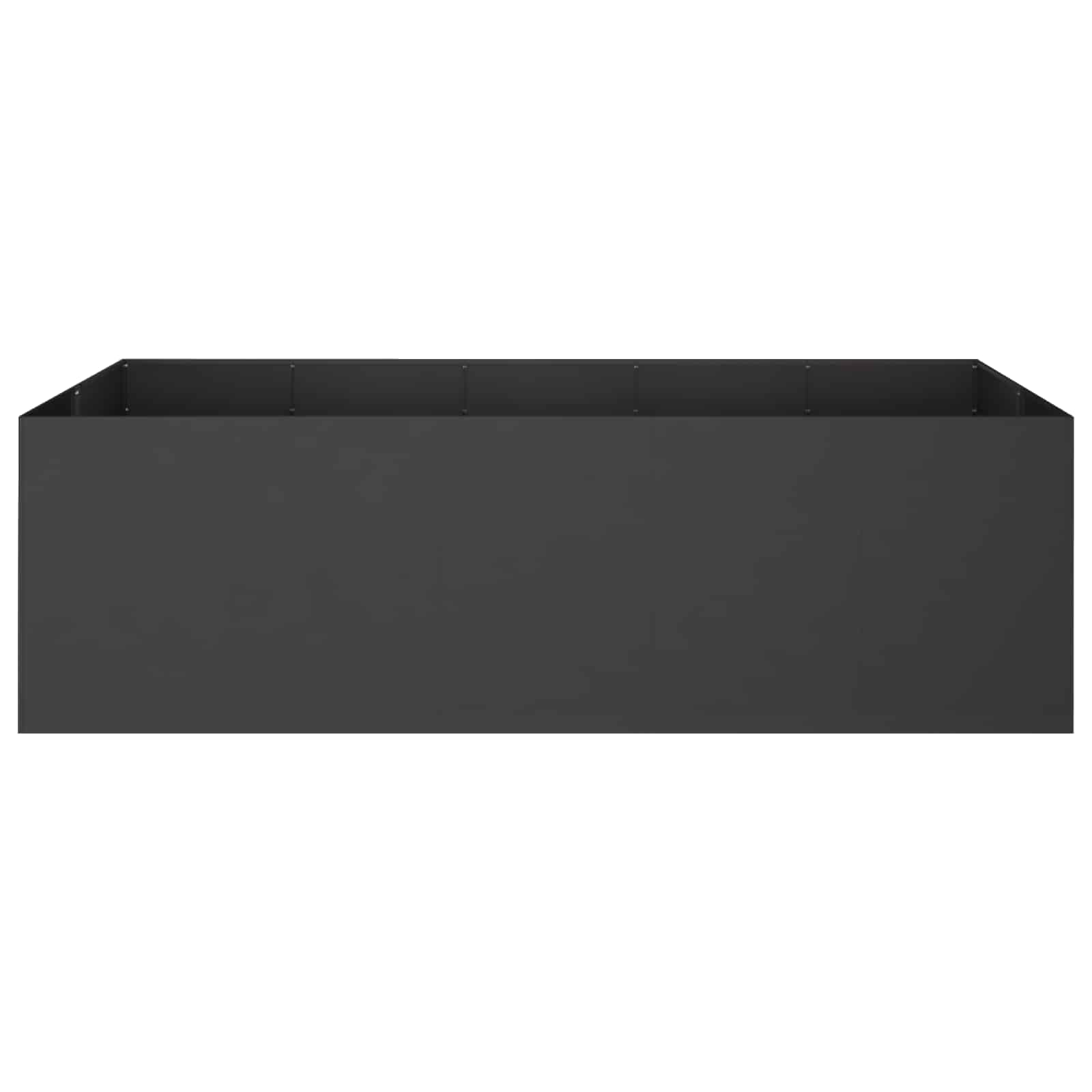 Plantenbak Zwart 200 x 80 x 60 cm Koudgewalst staal image 3