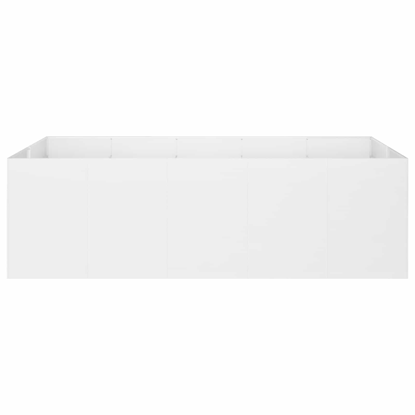 Plantenbak Wit 200 x 80 x 60 cm Koudgewalst staal image 3