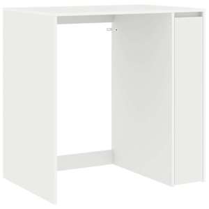 Skříň na pračku se dveřmi Bílá 87 x 60 x 89 cm Kompozitní dřevo - obrázek 2
