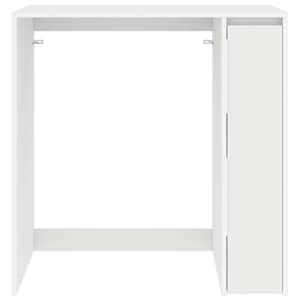 Skříň na pračku se dveřmi Bílá 87 x 60 x 89 cm Kompozitní dřevo - obrázek 6