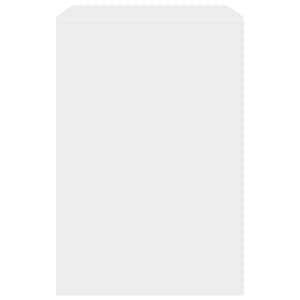 Skříň na pračku se dveřmi Bílá 87 x 60 x 89 cm Kompozitní dřevo - obrázek 7