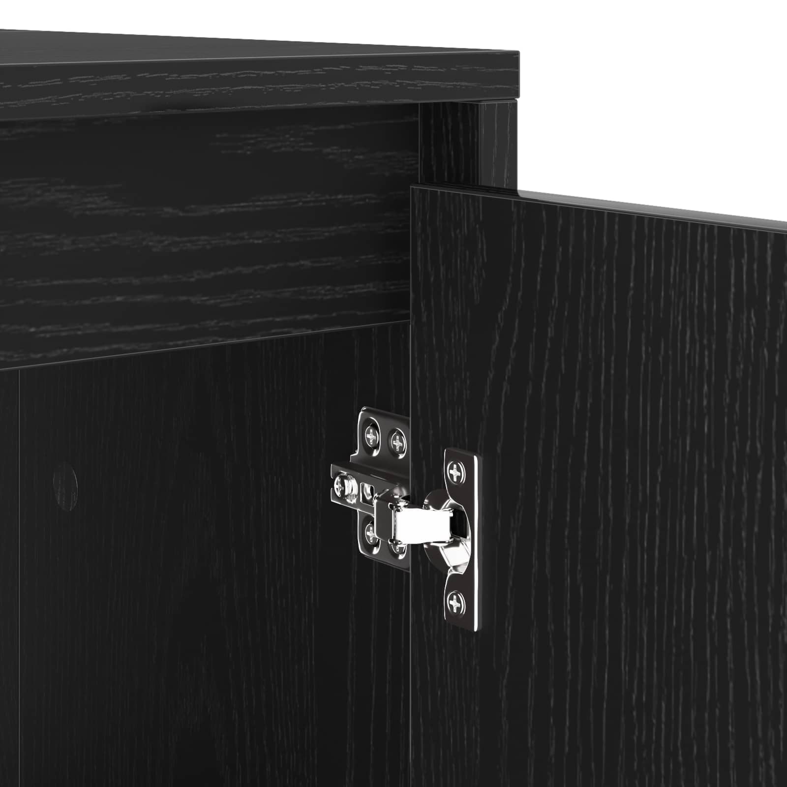 Omara za pralni stroj z vrati Črna Orehovina 87 x 60 x 89 cm - slika 7