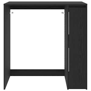 Skříň na pračku Černý dub 87 x 60 x 89 cm Kompozitní dřevo - obrázek 6