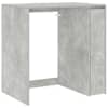 vidaXL Pesumasina kapp Betoonhall 87 x 60 x 89 cm Tehispuit