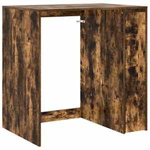 vidaXL Pesumasina kapp Suitsetatud tamm 87 x 60 x 89 cm Tehispuit