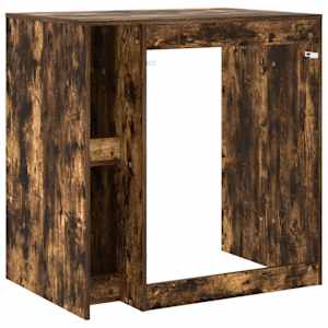 Skříň na pračku Kouřový dub 87 x 60 x 89 cm Kompozitní dřevo - obrázek 8
