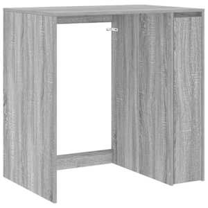 vidaXL Pesumasina kapp uksega Hall Sonoma 87 x 60 x 89 cm Tehispuit