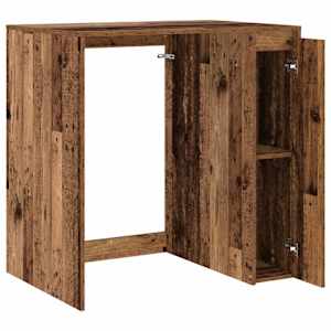 Skříň na pračku Staré dřevo 87 x 60 x 89 cm Kompozitní dřevo - obrázek 5