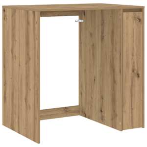 Skříň na pračku Artisanový dub 87 x 60 x 89 cm Kompozitní dřevo - obrázek 2