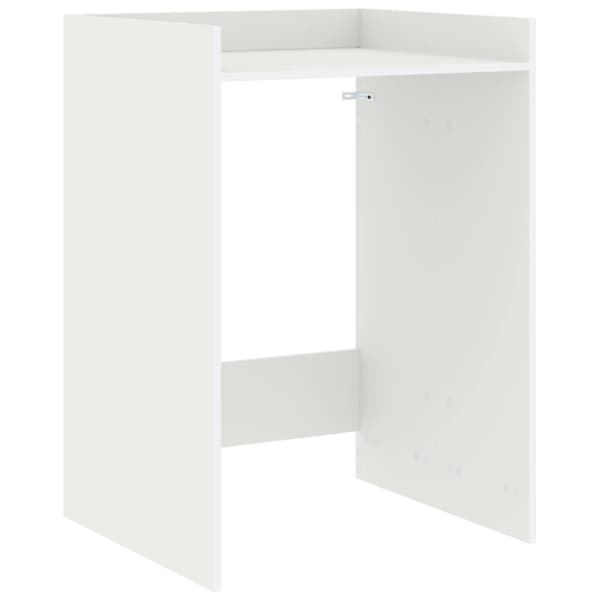 vidaXL Pesumasina kapp ladustamisega Valge 67,5 x 62 x 97 cm Tehispuit