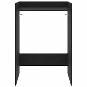 Skříň na pračku Černý dub 67,5 x 62 x 97 cm Kompozitní dřevo - obrázek 5