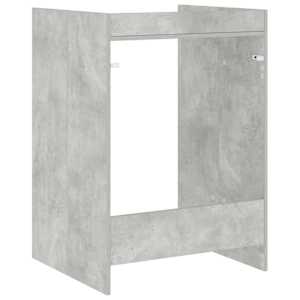 Skříň na pračku Beton 67,5 x 62 x 97 cm Kompozitní dřevo - obrázek 7
