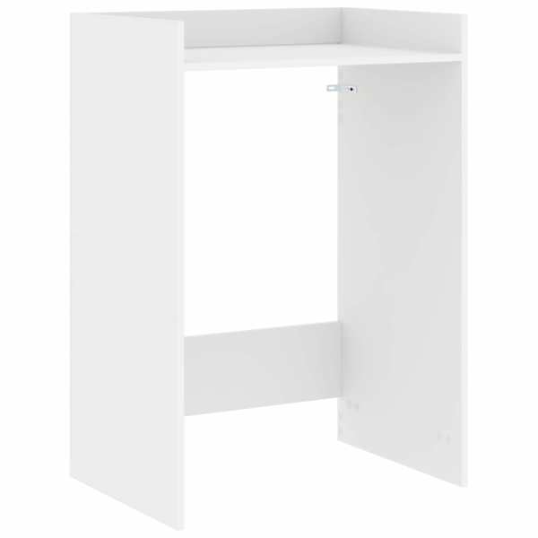 vidaXL Pesumasina kapp ladustamisega Valge 67,5 x 48 x 97 cm Tehispuit