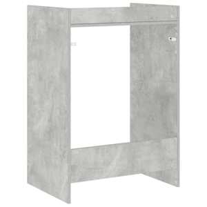 Skříň na pračku Beton 67,5 x 48 x 97 cm Kompozitní dřevo - obrázek 7