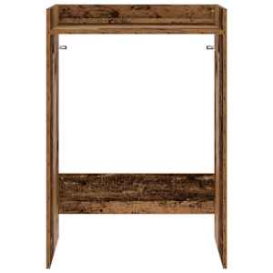 Skříň na pračku Staré dřevo 67,5 x 48 x 97 cm Kompozitní dřevo - obrázek 5