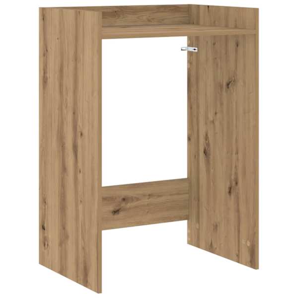 vidaXL Pesumasina kapp Artisani tamme 67,5 x 48 x 97 cm Tehispuit