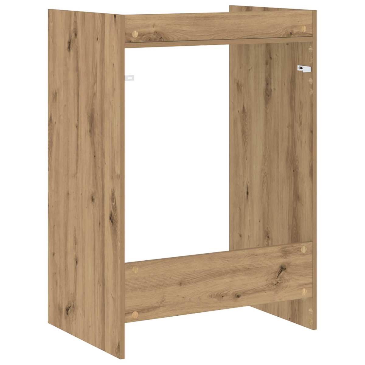 Vaskemaskine Skab 67,5 x 48 x 97 cm Konstrueret træ - Billede 7