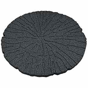 Stepping Stone 6 pcs Černý Ø 45 x 1,8 cm Guma - obrázek 4