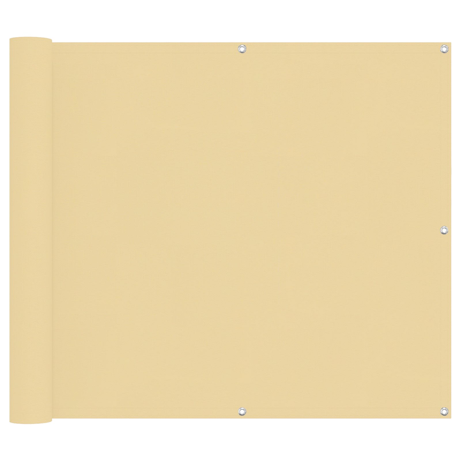 Balkon Scherm Zand 100 x 700 cm Oxford Stof image 2