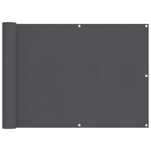 vidaXL R&otilde;du Eesriie 75 x 200 cm Oxfordi kangas Ristk&uuml;lik Antratsiit