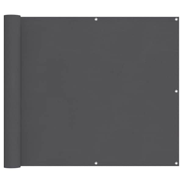 vidaXL R&otilde;du Eesriie 100 x 300 cm Oxfordi kangas Ristk&uuml;lik Antratsiit