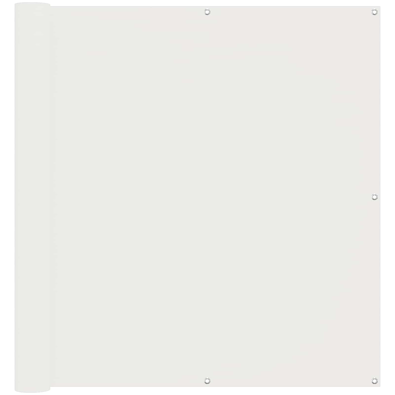 Thumbnail - vidaXL Balkonsichtschutz Weiß 120 x 200 cm