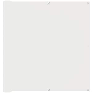 Balkonová clona Bílý 120 x 200 cm PU potažený oxford alu - obrázek 2