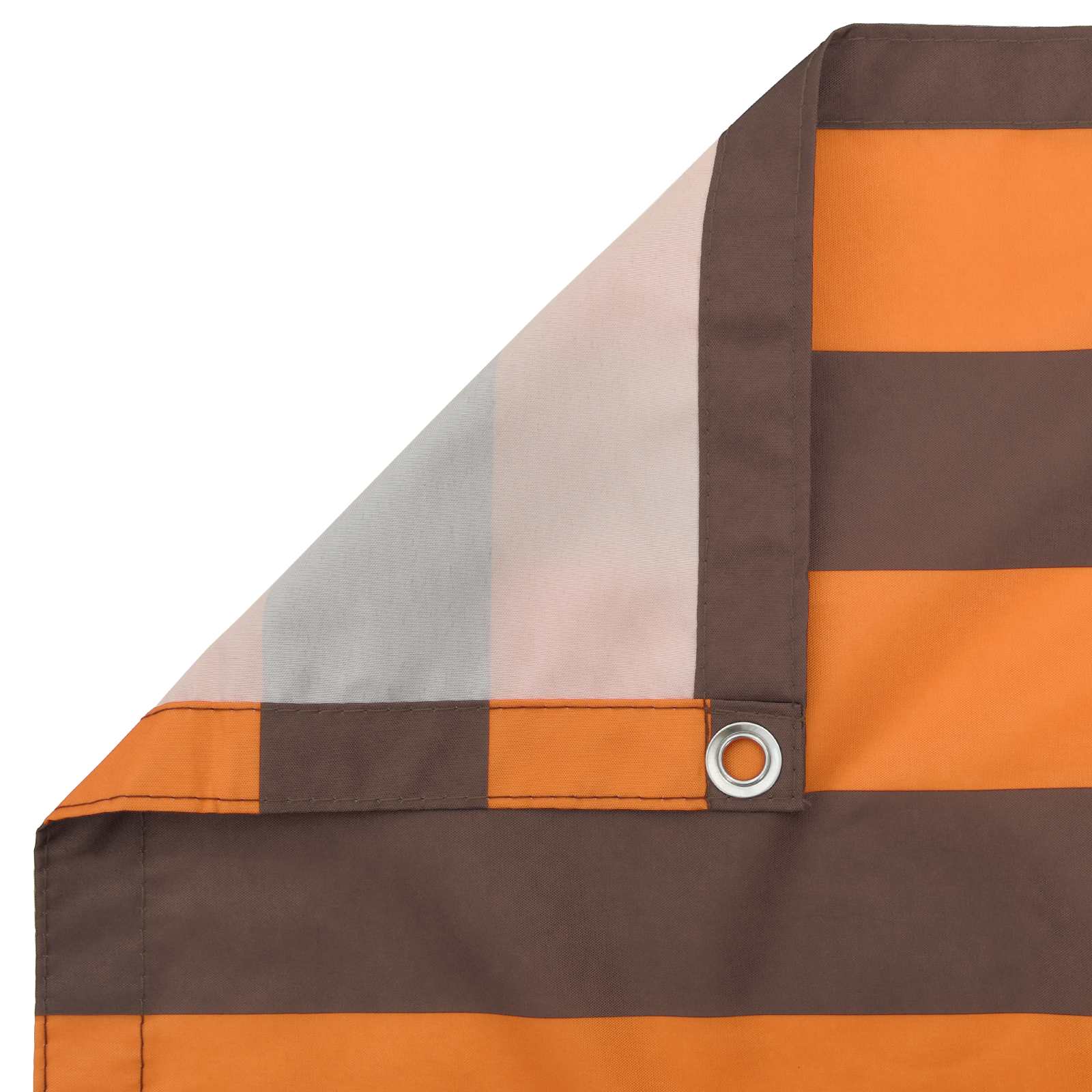 Balkon Scherm Oranje en Bruin 100 x 300 cm Oxford Stof image 5