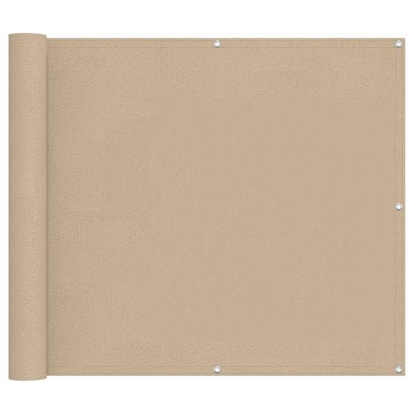 vidaXL R&otilde;du Eesriie 100 x 300 cm Oxfordi kangas Ristk&uuml;lik Beež