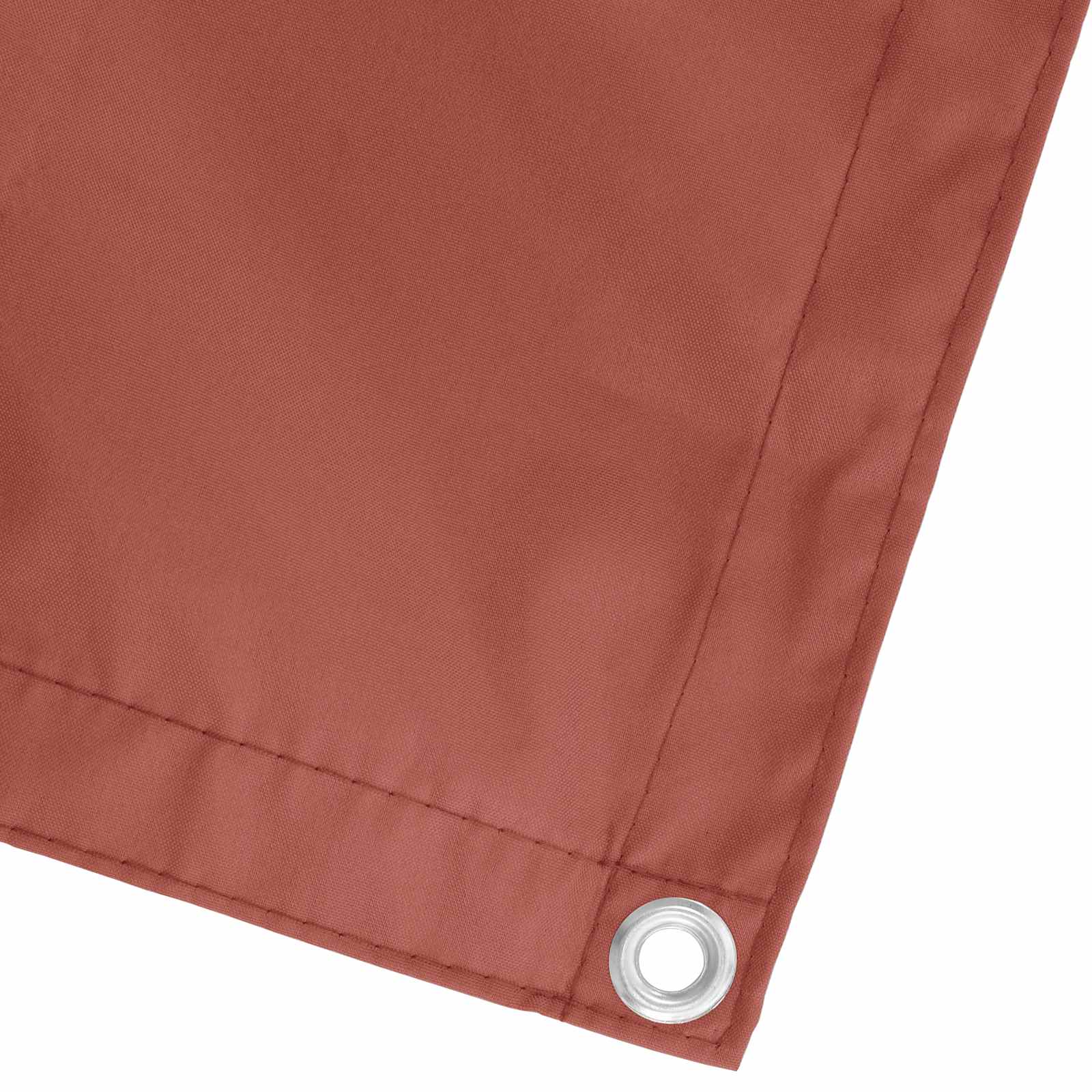 Balkon Scherm Terracotta 75 x 200 cm PU gecoat oxford alu image 3