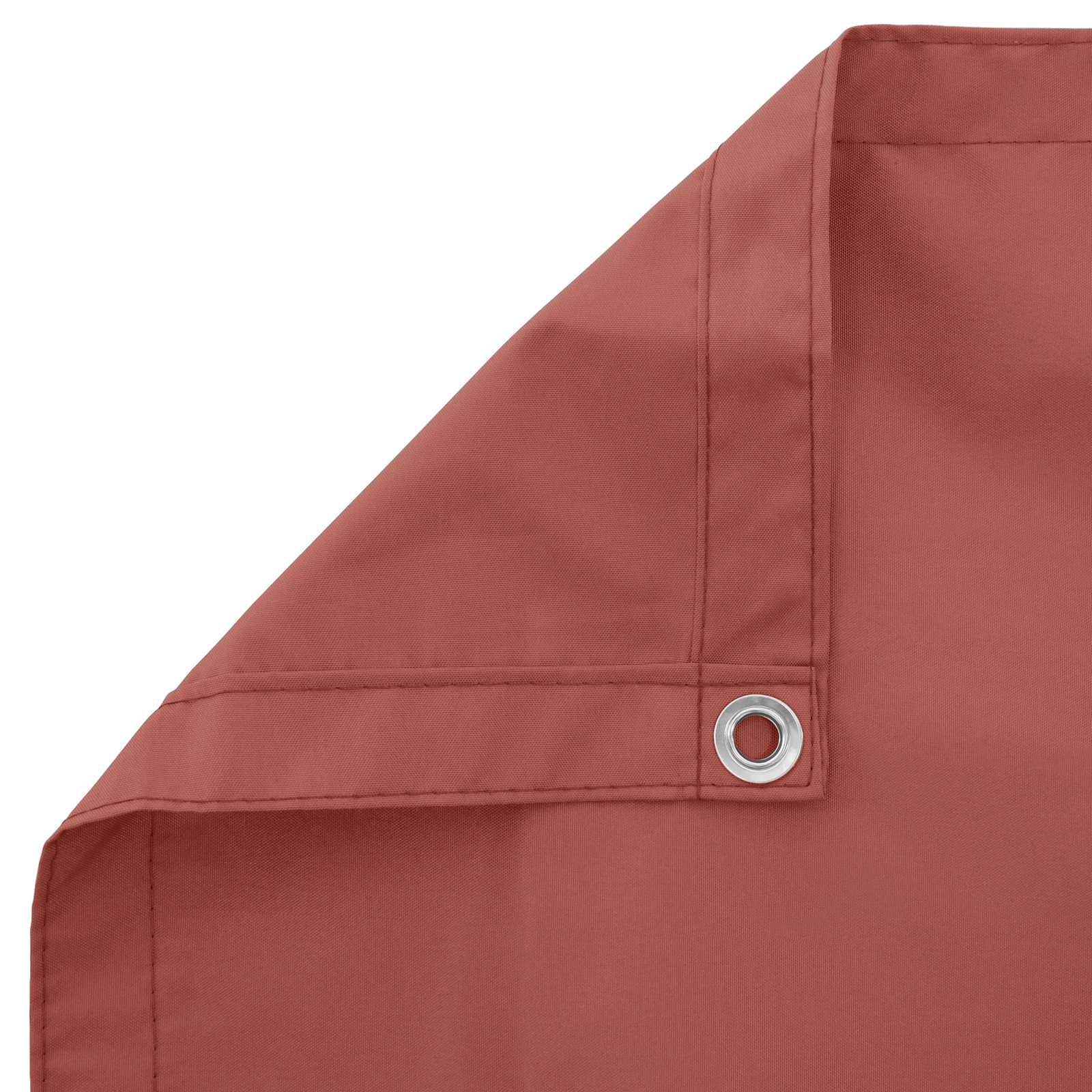 Balkon Scherm Terracotta 75 x 200 cm PU gecoat oxford alu image 4