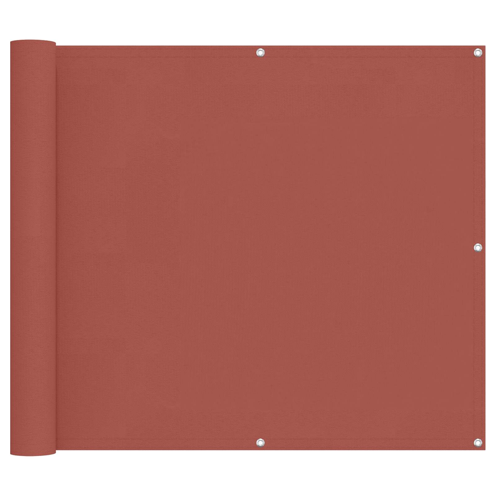 Balkon Scherm Terracotta 100 x 1000 cm Oxford Stof image 2