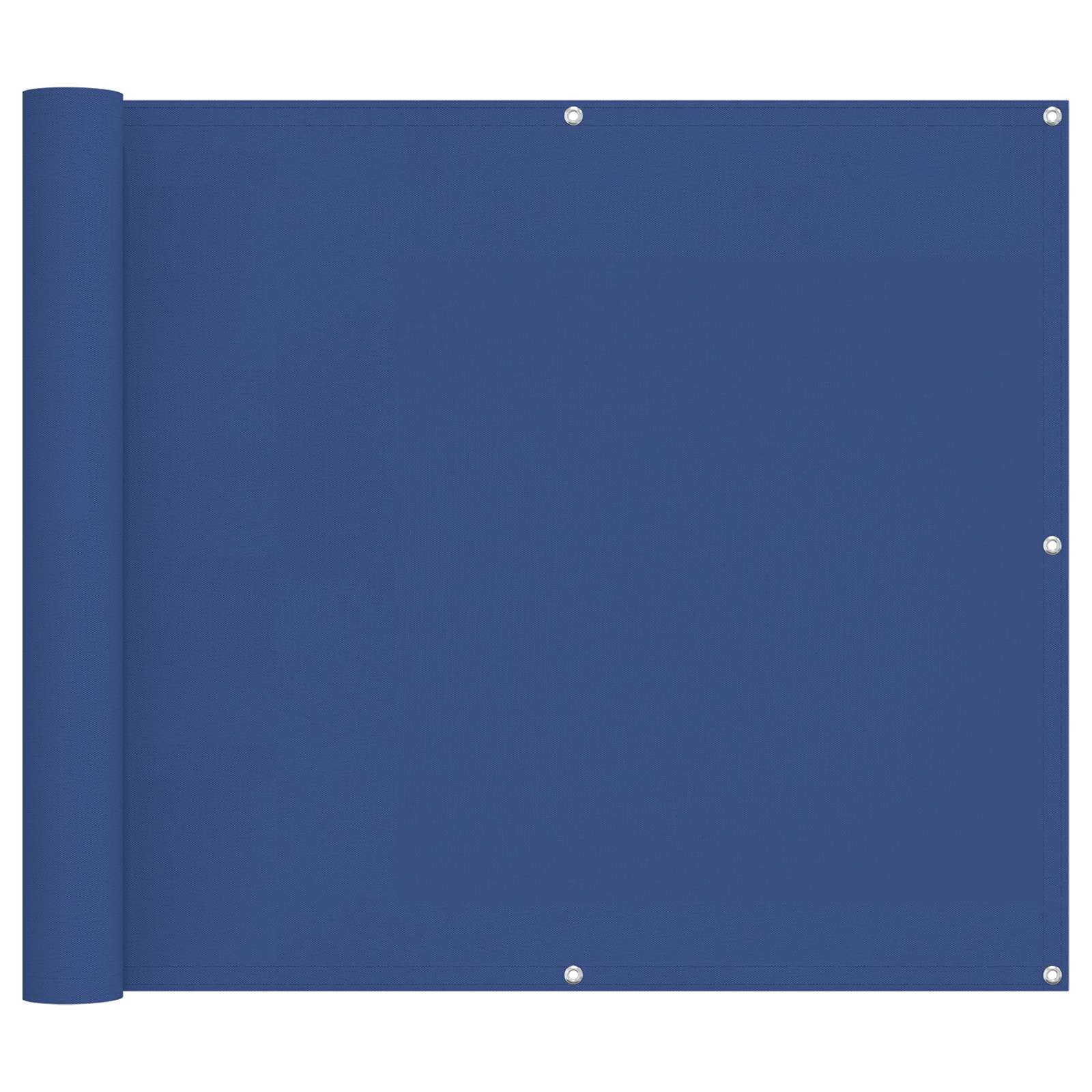 VidaXL Balkonscherm Blauw 90 X 200 Cm Oxford Stof