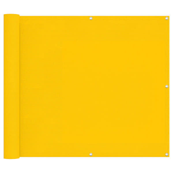 vidaXL R&otilde;du Eesriie 100 x 200 cm Oxfordi kangas Ristk&uuml;lik Kollane
