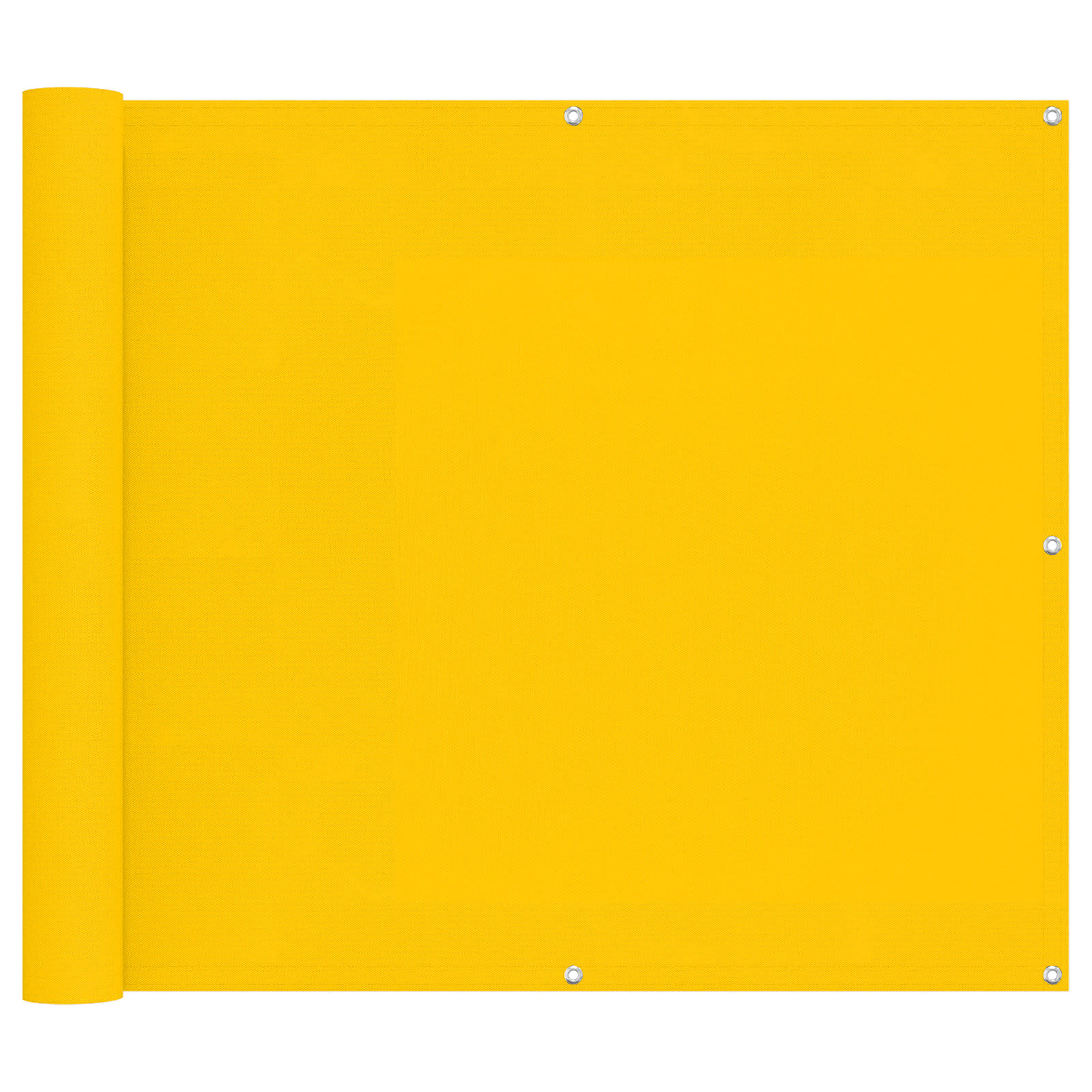 Balkon Scherm Geel 100 x 600 cm Oxford Stof image 2