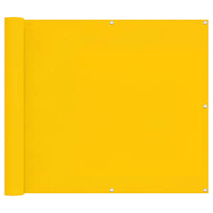 vidaXL R&otilde;du Eesriie 100 x 800 cm Oxfordi kangas Ristk&uuml;lik Kollane