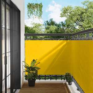 Balconska mreža Rumena 110 x 300 cm Oxford tkanina