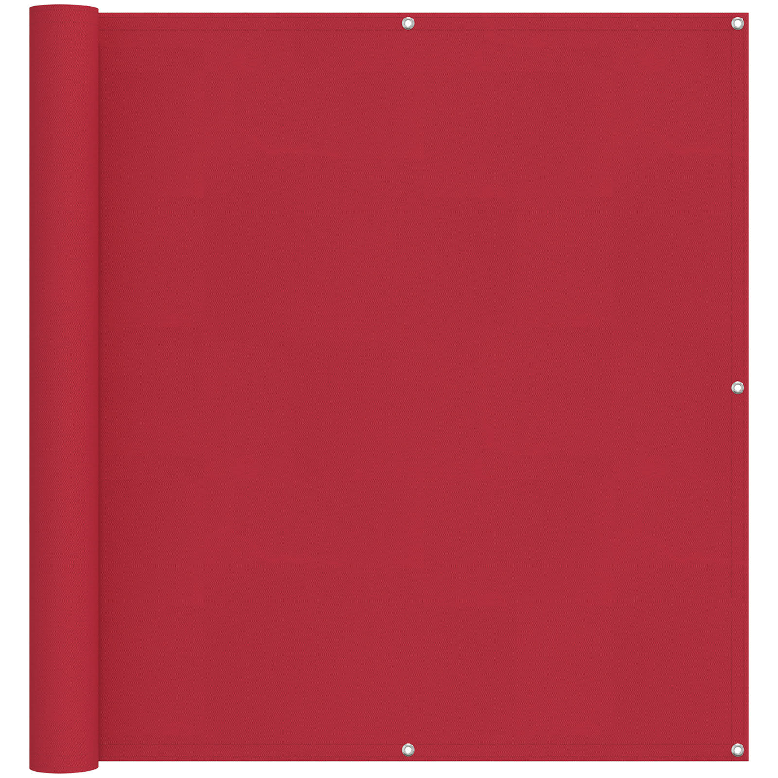 Balkon Scherm Rood 120 x 200 cm Oxford Stof image 2