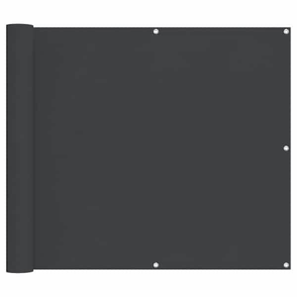 vidaXL R&otilde;du Eesriie 100 x 300 cm Oxfordi kangas Ristk&uuml;lik Must