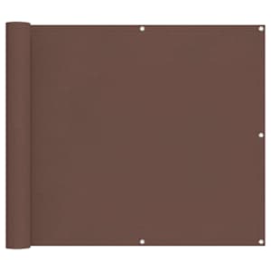 vidaXL R&otilde;du Eesriie 90 x 200 cm Oxfordi kangas Ristk&uuml;lik Pruun